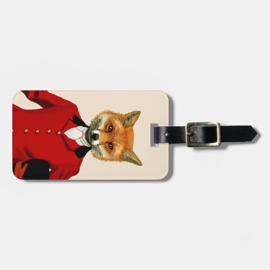 Fox Hunter 2 Portret 2 Bagagelabel (Voorkant horizontaal)