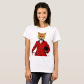 Fox Hunter 2 Portret 2 T-shirt (Voorkant volledig)