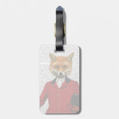 Fox Hunter 2 Portret Bagagelabel (Achterkant verticaal)