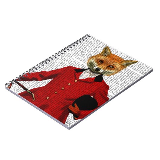 Fox Hunter 2 Portret Notitieboek (Linkerzijde)