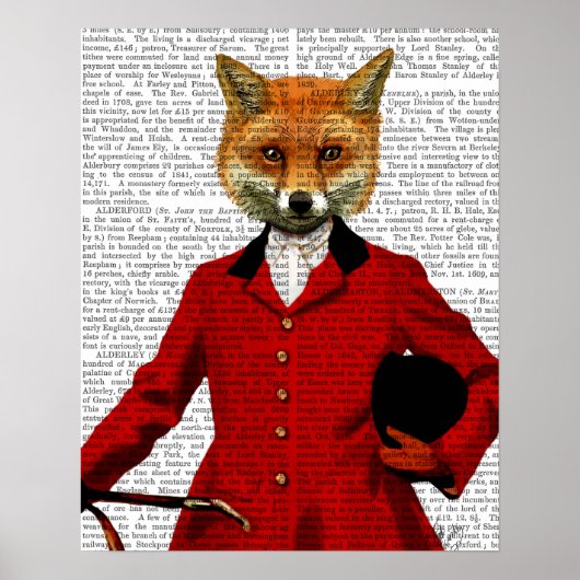 Fox Hunter 2 Portret Poster (Voorkant)