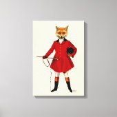Fox Hunter Canvas Afdruk (Voorkant)