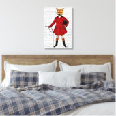 Fox Hunter Canvas Afdruk (Insitu (Slaapkamer))