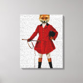 Fox Hunter Canvas Afdruk (Voorkant)