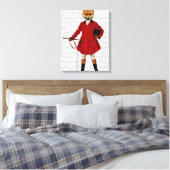 Fox Hunter Canvas Afdruk (Insitu (Slaapkamer))