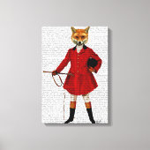 Fox Hunter Canvas Afdruk (Voorkant)