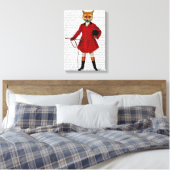 Fox Hunter Canvas Afdruk (Insitu (Slaapkamer))