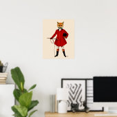 Fox Hunter Poster (Thuiskantoor)