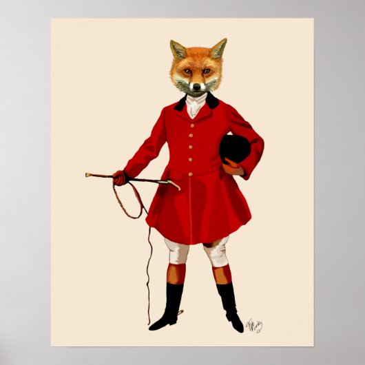 Fox Hunter Poster (Voorkant)