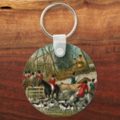 Fox Hunting 1 Sleutelhanger (Voorkant)
