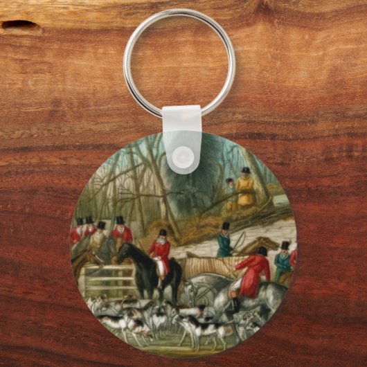 Fox Hunting 1 Sleutelhanger (Voorkant)