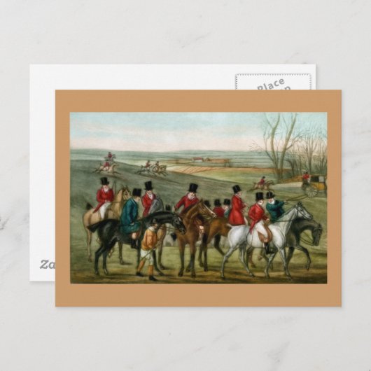 Fox Hunting 2 Briefkaart (Voorkant / Achterkant)