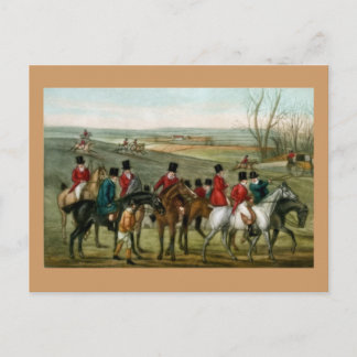 Fox Hunting 2 Briefkaart