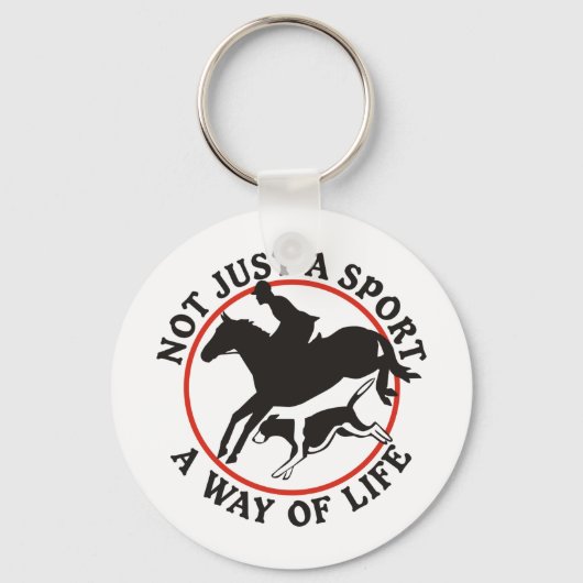 Fox Hunting-A Way of Life Sleutelhanger (Voorkant)