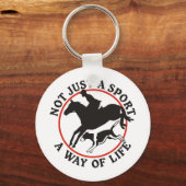 Fox Hunting-A Way of Life Sleutelhanger (Voorkant)