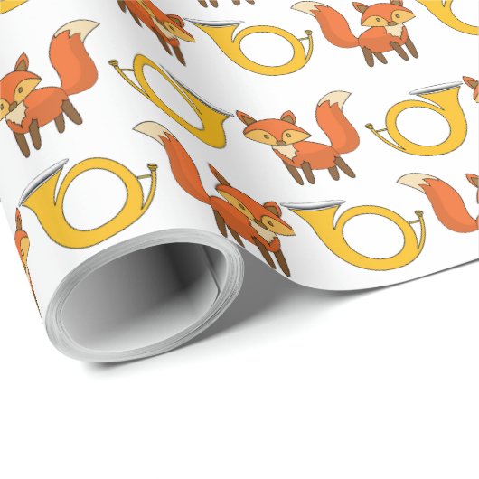 Fox Hunting Cadeaupapier (Rol Hoek)