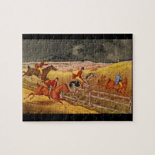 Fox Hunting', Henry Alken_Engravings Legpuzzel (Horizontaal)