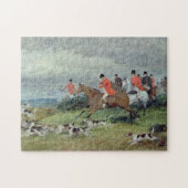 Fox Hunting in Surrey, 19e eeuw Legpuzzel (Horizontaal)
