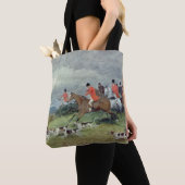Fox Hunting in Surrey, 19e eeuw Tote Bag (Dichtbij)