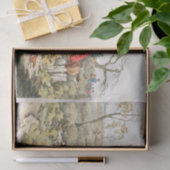 Fox Hunting van sportketches (1817-1818) Tissuepapier (Geschenk)