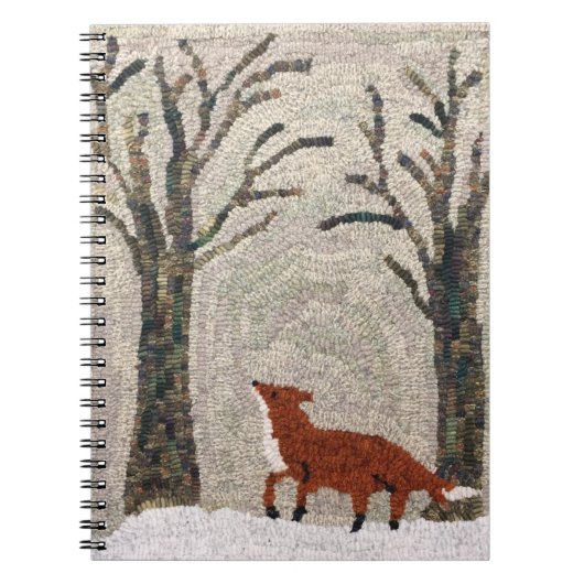 Fox Idea Journal - Rug Hooking Detail Notitieboek (Voorkant)