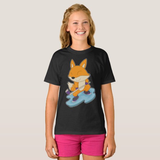 Fox IJshockey Ijshockey stick T-shirt (Voorkant volledig)