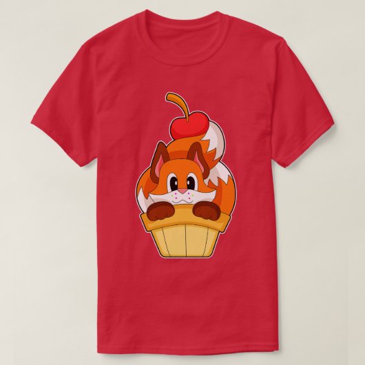 Fox Ijskegel Cherry T-shirt (Design voorkant)