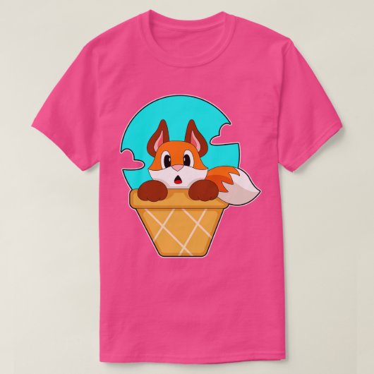 Fox Ijskegel T-shirt (Design voorkant)