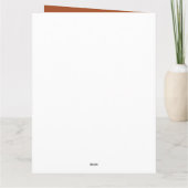 Fox Ik kan elk probleem helpen oplossen Funny Fox Kaart (Achterkant)