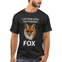 Fox Ik kan elk probleem helpen oplossen Funny Fox