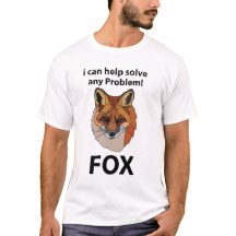 Fox Ik kan elk probleem helpen oplossen Funny Fox
