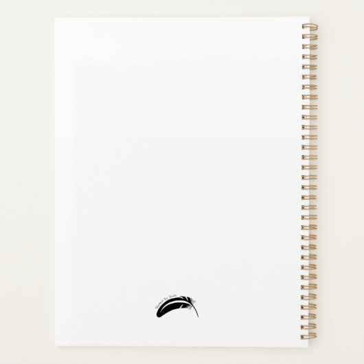 Fox illustratie dagelijkse planner (Achterkant)