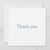 Fox in a Magical Forest Library Bedankkaart (Achterkant)