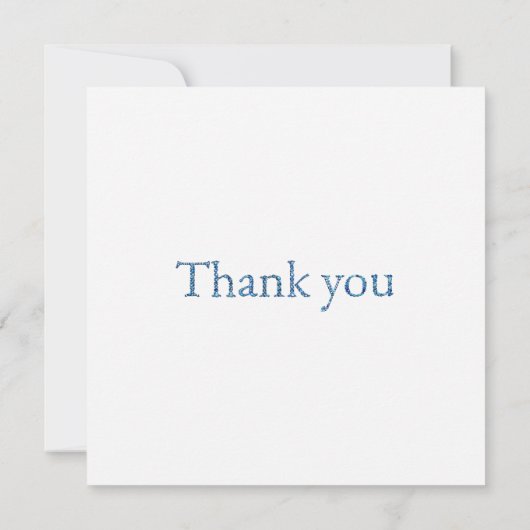 Fox in a Magical Forest Library Bedankkaart (Achterkant)