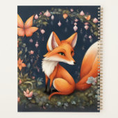 Fox in bloei planner (Achterkant)