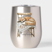 Fox in Chair Christmas (Voorkant)