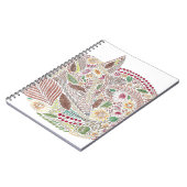 Fox in de bladeren notitieboek (Linkerzijde)