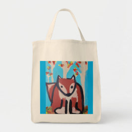 Fox in de Bossen Canvas tas
