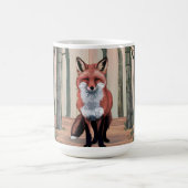  Fox in de Bossen Natuur-geïnspireerde kunst Koffiemok (Center)