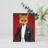 Fox in de Eeuwige Suit, portret Briefkaart (Staand voorkant)