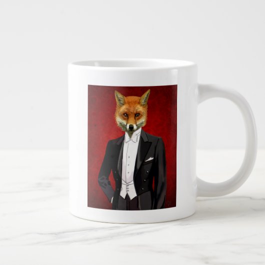 Fox in de Eeuwige Suit, portret Grote Koffiekop (Rechts)