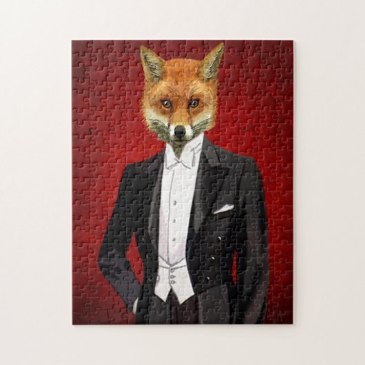 Fox in de Eeuwige Suit, portret Legpuzzel (Verticaal)