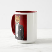 Fox in de Eeuwige Suit, portret Mok (Voorkant links)