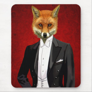 Fox in de Eeuwige Suit, portret Muismat