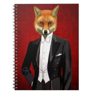 Fox in de Eeuwige Suit, portret Notitieboek