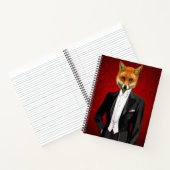 Fox in de Eeuwige Suit, portret Notitieboek (Binnen)