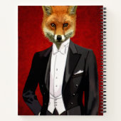 Fox in de Eeuwige Suit, portret Notitieboek (Achterkant)