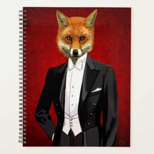 Fox in de Eeuwige Suit, portret Planner (Voorkant)