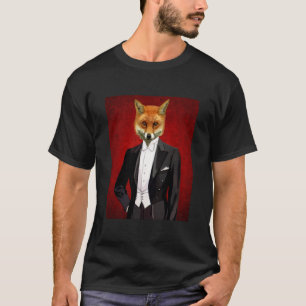 Fox in de Eeuwige Suit, portret T-shirt