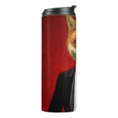 Fox in de Eeuwige Suit, portret Thermosbeker (Gedraaid links)
